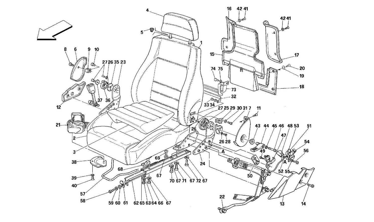 SEATS AND SAFETY BELTS -Valid for USA-