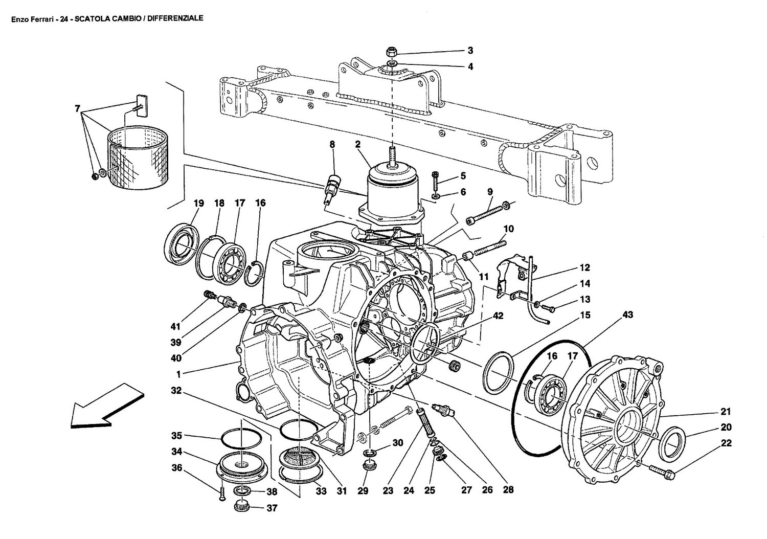 GEARBOX / DIFFERENTIAL HOUSING
