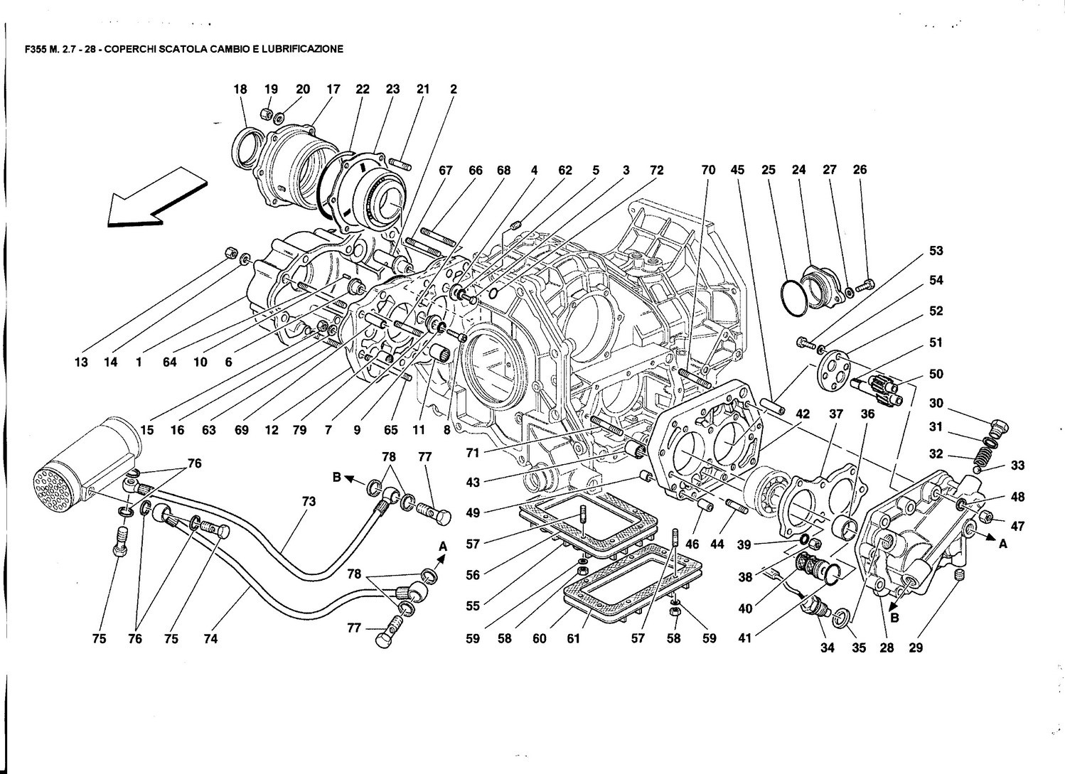 GEARBOX COVERS ANO LUBRICATION
