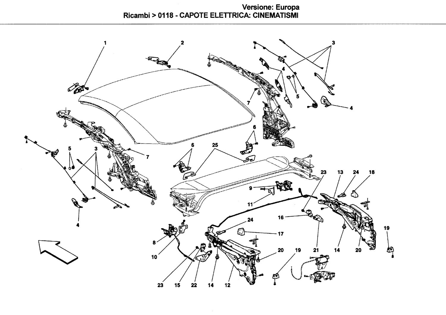 ELECTRICAL CAPOTE: MOVEMENT PARTS